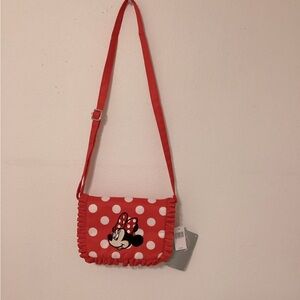 Disney NWT Minnie Mouse little girl’s purse reg. $24.99 drop 18”adjustable strap